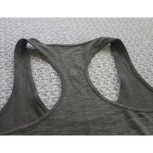 Lululemon Racerback Tank (heather gray) [size: 6]